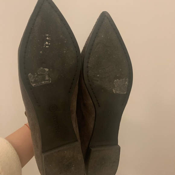 All Saints Viv Suede Boots - Picture 6 of 6